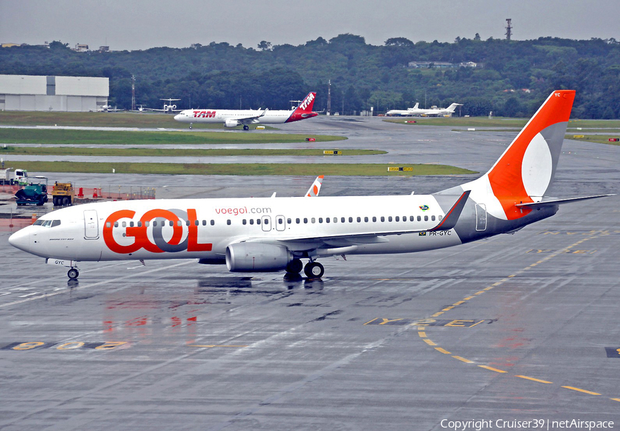 GOL Linhas Aéreas Boeing 737-8EH (PR-GYC) | Photo 140338