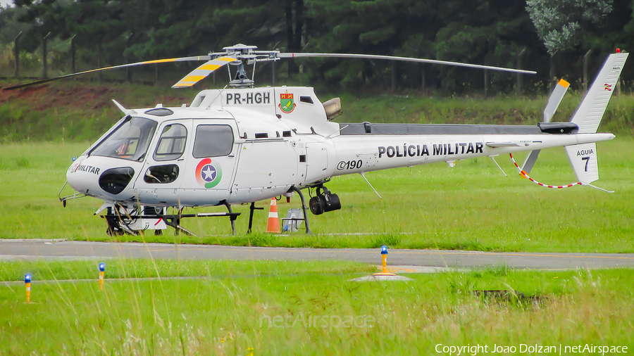 Brazil - Military Police Eurocopter AS350B2 Ecureuil (PR-HGH) | Photo 383276