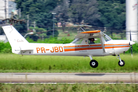 Aeroclube de Bragança Paulista Cessna 152 (PR-JBD) at  Sorocaba - Bertram Luiz Leupolz, Brazil