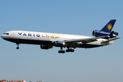 Varig LOG McDonnell Douglas MD-11F (PR-LGD) at  Lisbon - Portela, Portugal