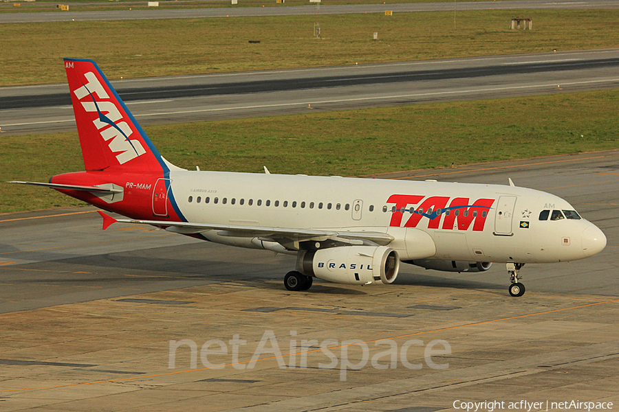 TAM Brazilian Airlines Airbus A319-132 (PR-MAM) | Photo 154433