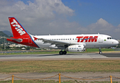 TAM Brazilian Airlines Airbus A319-132 (PR-MAN) at  Rio De Janeiro - Santos Dumont, Brazil