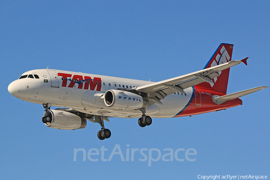 TAM Brazilian Airlines Airbus A319-132 (PR-MAQ) | Photo 164709