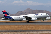 LATAM Airlines Brasil Airbus A320-232 (PR-MBH) at  Santiago - Comodoro Arturo Merino Benitez International, Chile