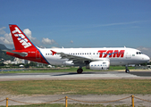 TAM Brazilian Airlines Airbus A319-132 (PR-MBW) at  Rio De Janeiro - Santos Dumont, Brazil