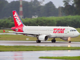 TAM Brazilian Airlines Airbus A320-214 (PR-MHA) at  Curitiba - Afonso Pena International, Brazil