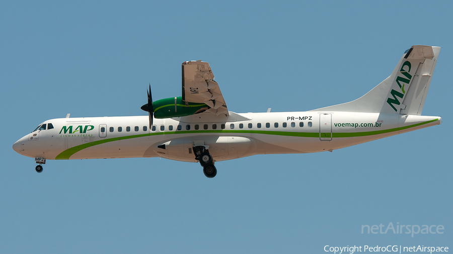 MAP Linhas Aéreas ATR 72-202 (PR-MPZ) | Photo 534222