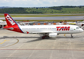 TAM Brazilian Airlines Airbus A320-214 (PR-MYJ) at  Belo Horizonte - Tancredo Neves International, Brazil