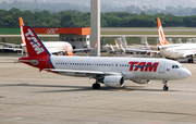 TAM Brazilian Airlines Airbus A320-214 (PR-MYS) at  Rio De Janeiro - Galeao - Antonio Carlos Jobim International, Brazil