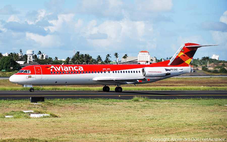 Avianca Brazil (Oceanair) Fokker 100 (PR-OAD) | Photo 538836