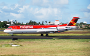 Avianca Brazil (Oceanair) Fokker 100 (PR-OAD) at  Salvador - International (Deputado Luís Eduardo Magalhães), Brazil