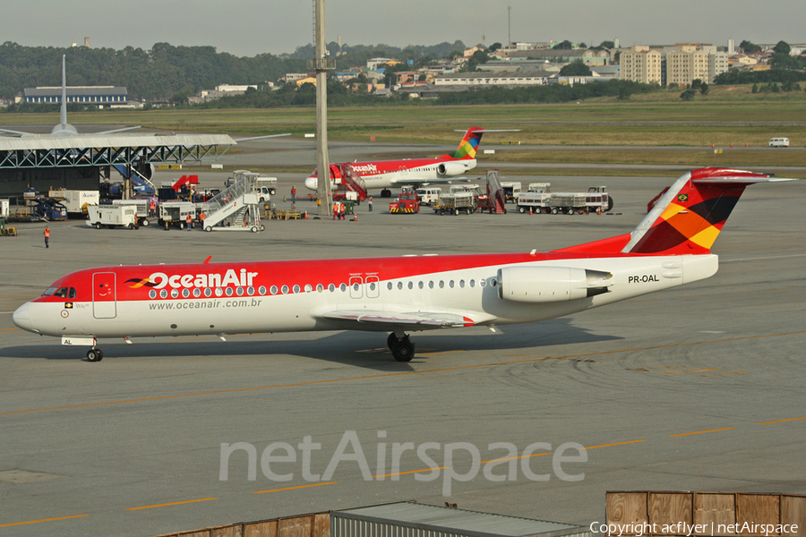 Ocean Air Fokker 100 (PR-OAL) | Photo 155514