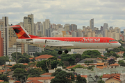 Avianca Brazil (Oceanair) Fokker 100 (PR-OAM) at  Sao Paulo - Congonhas, Brazil