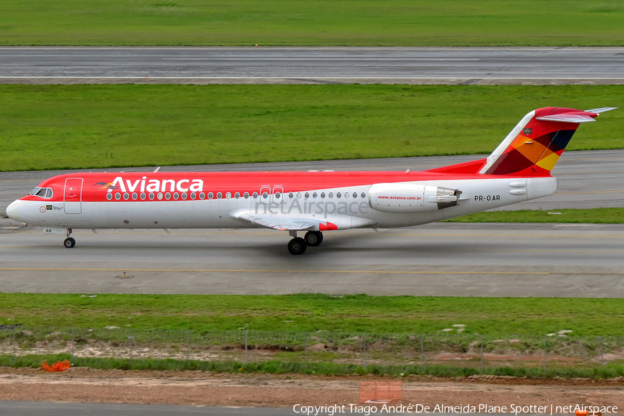 Avianca Brazil (Oceanair) Fokker 100 (PR-OAR) | Photo 333181