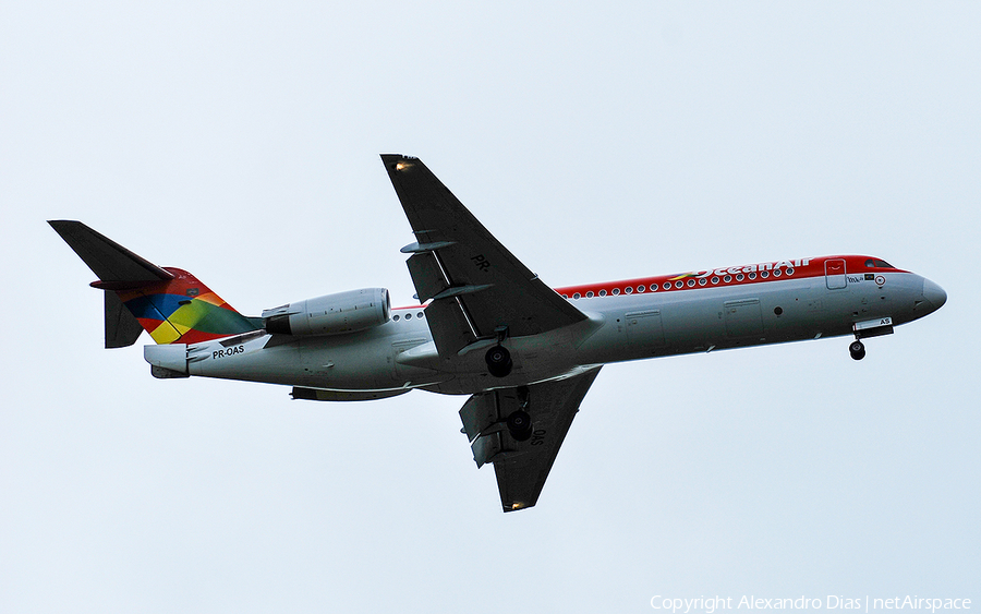 Avianca Brazil (Oceanair) Fokker 100 (PR-OAS) | Photo 507039