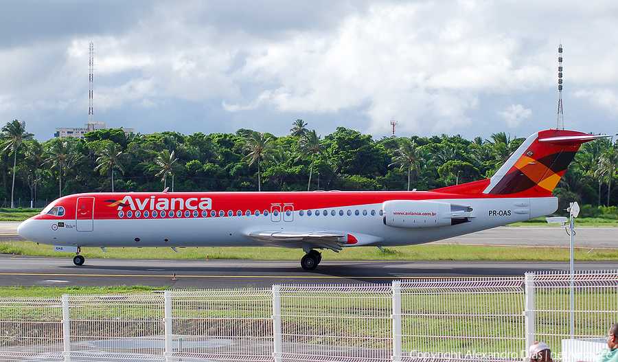 Avianca Brazil (Oceanair) Fokker 100 (PR-OAS) | Photo 538839