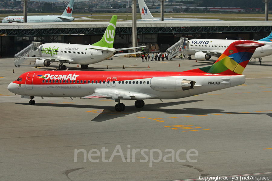 Ocean Air Fokker 100 (PR-OAU) | Photo 155509