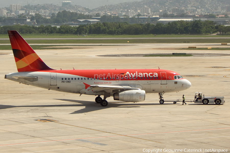 Avianca Brazil (Oceanair) Airbus A318-122 (PR-OND) | Photo 392978