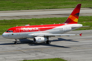 Avianca Brazil (Oceanair) Airbus A318-122 (PR-ONI) at  Sao Paulo - Guarulhos - Andre Franco Montoro (Cumbica), Brazil