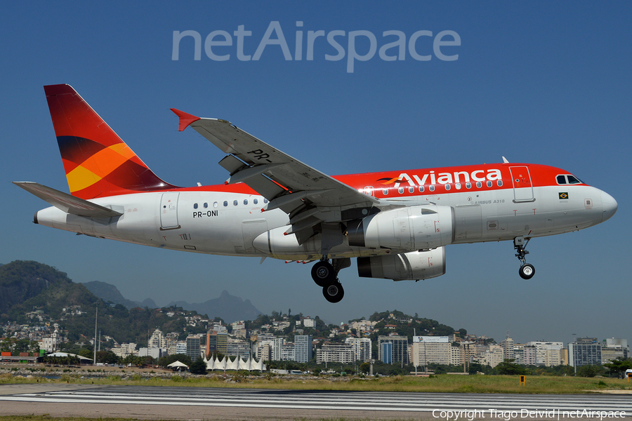 Avianca Brazil (Oceanair) Airbus A318-122 (PR-ONI) | Photo 329506