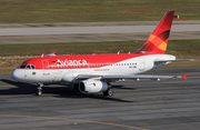Avianca Brazil (Oceanair) Airbus A318-121 (PR-ONR) at  Sao Paulo - Guarulhos - Andre Franco Montoro (Cumbica), Brazil