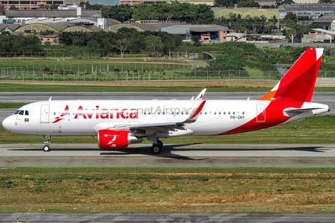 Avianca Brazil (Oceanair) Airbus A320-214 (PR-ONY) at  Sao Paulo - Guarulhos - Andre Franco Montoro (Cumbica), Brazil