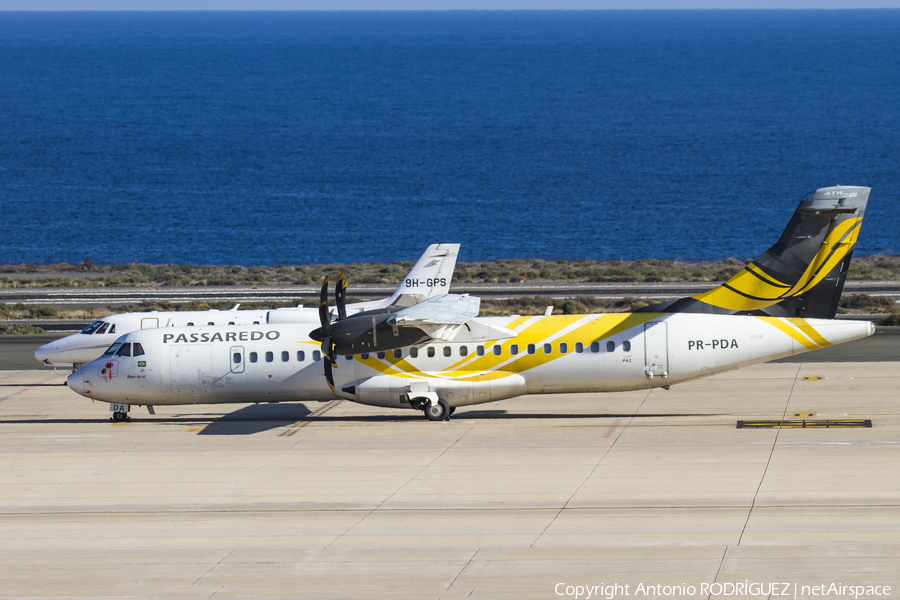 Passaredo Linhas Aereas ATR 72-600 (PR-PDA) | Photo 213746