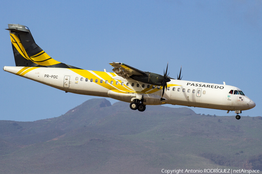 Passaredo Linhas Aereas ATR 72-600 (PR-PDC) | Photo 213744