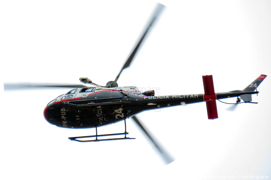 Brazil - Military Police Helibras HB350B3 Esquilo (PR-PUB) | Photo 604499