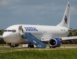 Sideral Linhas Aéreas Boeing 737-4Y0(SF) (PR-SDM) at  São Luís - Marechal Cunha Machado International, Brazil