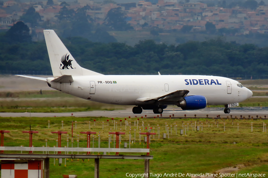 Sideral Linhas Aéreas Boeing 737-3M8(BDSF) (PR-SDQ) | Photo 366227