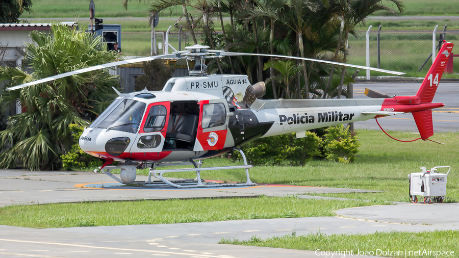 Brazil - Military Police Helibras HB350B2 Esquilo (PR-SMU) | Photo 449384