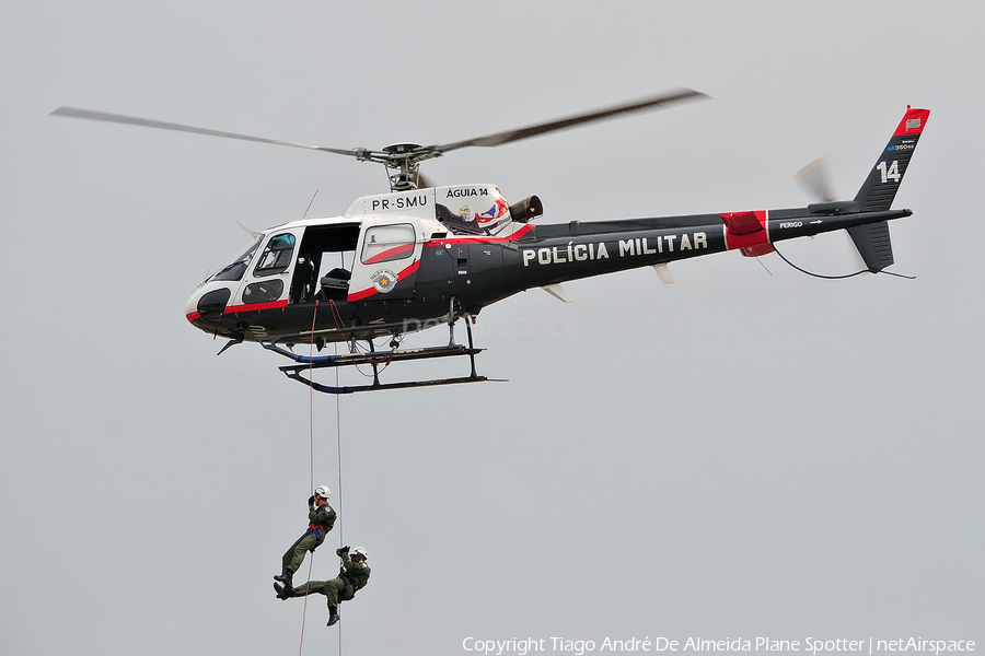 Brazil - Military Police Helibras HB350B2 Esquilo (PR-SMU) | Photo 645823
