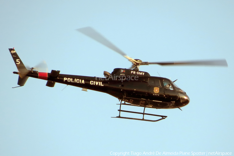 Brazilian Police Eurocopter AS350B2 Ecureuil (PR-SMV) | Photo 402599