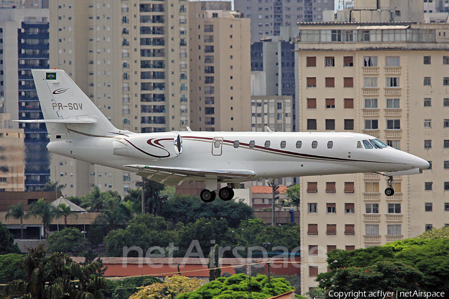 Global Taxi Aereo Cessna 680 Citation Sovereign (PR-SOV) | Photo 420267