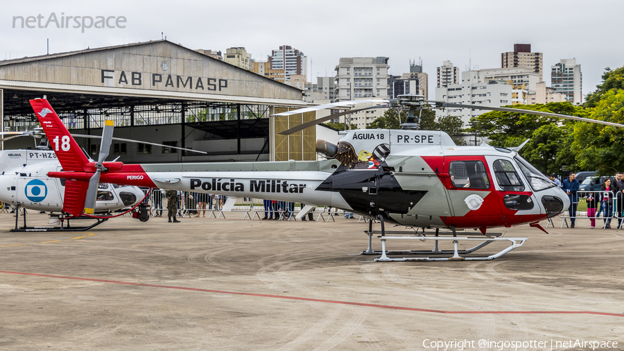 Sao Paulo Military Police Helibras HB350B2 Esquilo (PR-SPE) | Photo 356060