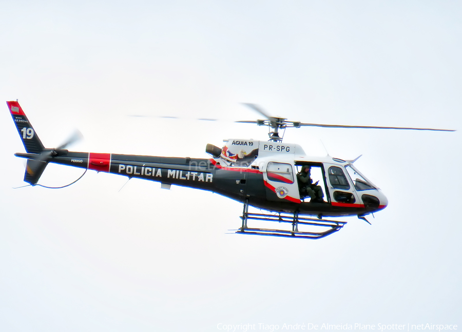 Brazil - Policia Militar de São Paulo Helibras HB350B2 Esquilo (PR-SPG) | Photo 540664