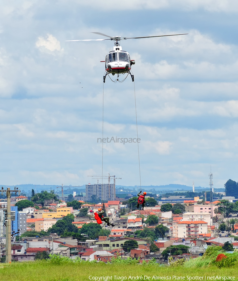 Brazil - Policia Militar de São Paulo Helibras HB350B2 Esquilo (PR-SPG) | Photo 553984