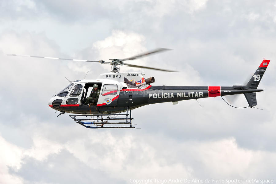 Brazil - Policia Militar de São Paulo Helibras HB350B2 Esquilo (PR-SPG) | Photo 553986