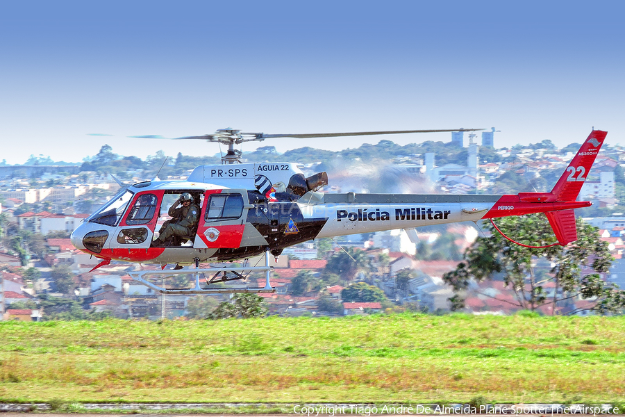 Sao Paulo Military Police Helibras HB350B2 Esquilo (PR-SPS) | Photo 529812