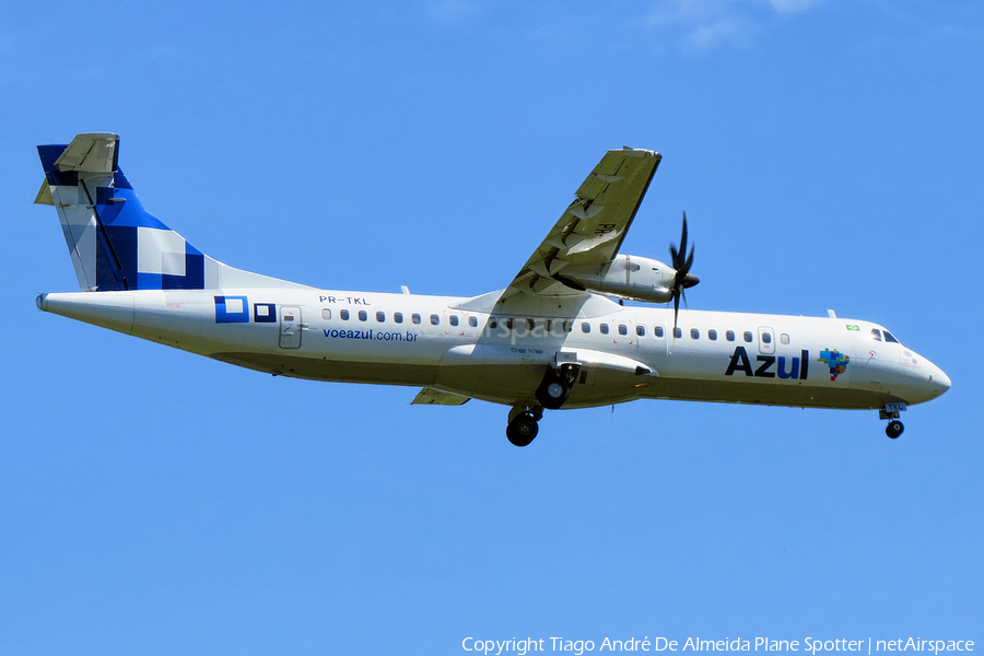 Azul Linhas Aereas Brasileiras ATR 72-600 (PR-TKL) | Photo 408262
