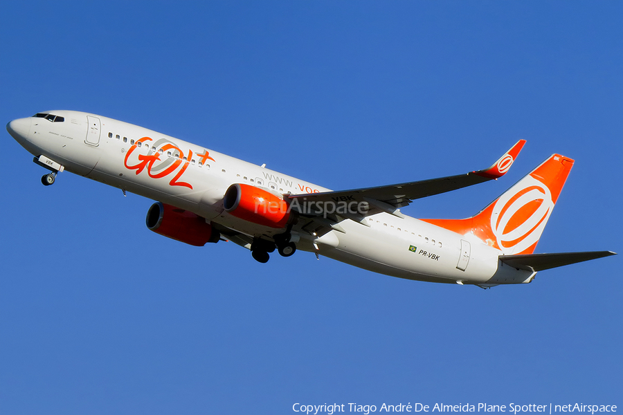 GOL Linhas Aéreas Boeing 737-8EH (PR-VBK) | Photo 360436