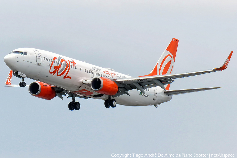 GOL Linhas Aéreas Boeing 737-8EH (PR-VBK) | Photo 511784