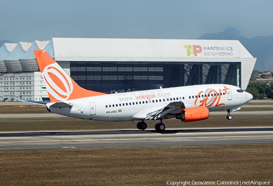 GOL Linhas Aéreas Boeing 737-76N (PR-VBQ) | Photo 342033