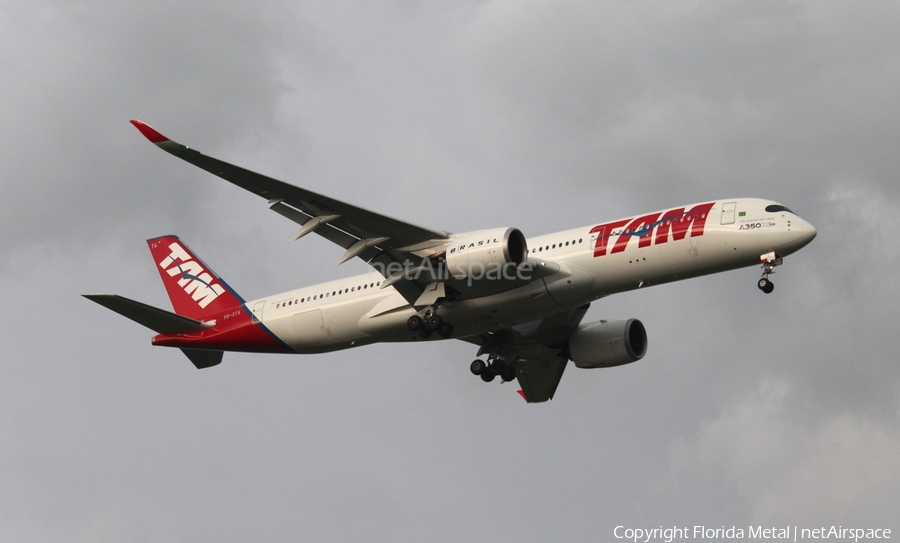 TAM Brazilian Airlines Airbus A350-941 (PR-XTA) | Photo 311584