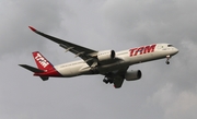 TAM Brazilian Airlines Airbus A350-941 (PR-XTA) at  Orlando - International (McCoy), United States