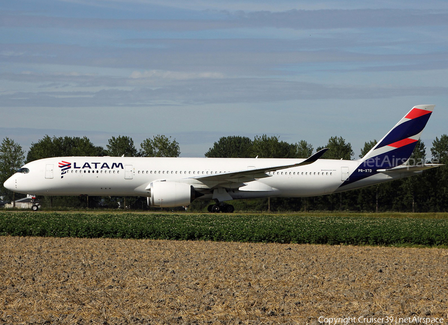 LATAM Airlines Brasil Airbus A350-941 (PR-XTD) | Photo 409061