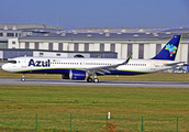 Azul Linhas Aereas Brasileiras Airbus A321-251NX (PR-YJA) at  Hamburg - Finkenwerder, Germany