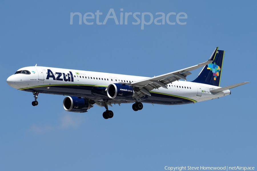 Azul Linhas Aereas Brasileiras Airbus A321-251NX (PR-YJC) | Photo 565280