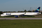 Azul Linhas Aereas Brasileiras Airbus A321-251NX (PR-YJC) at  Hamburg - Finkenwerder, Germany